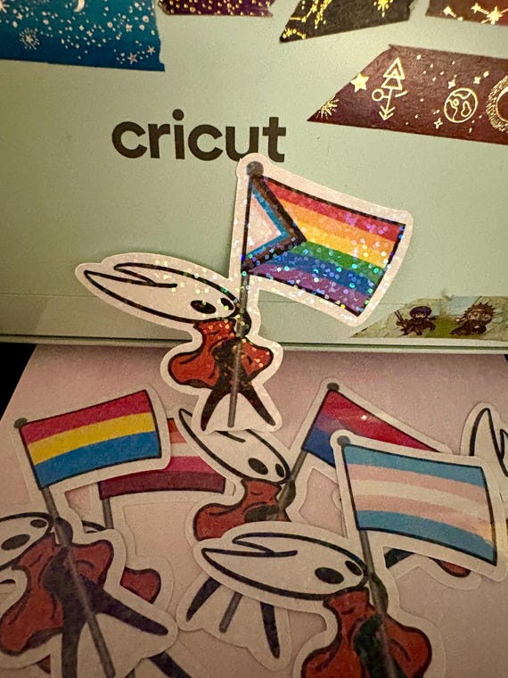 Hornet Pride Flag Sticker