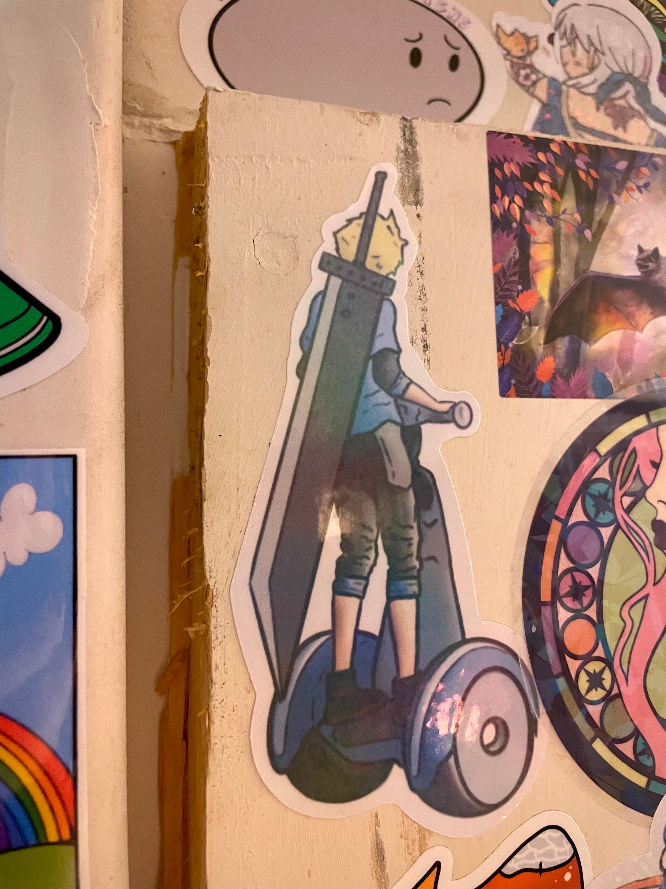 Rebirth Sticker Final Fantasy VII FF7 Rebirth Cloud Strife Scooter Sticker - Etsy