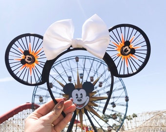 Mickey's Fun Wheel Ears *Bow Sold Separately *