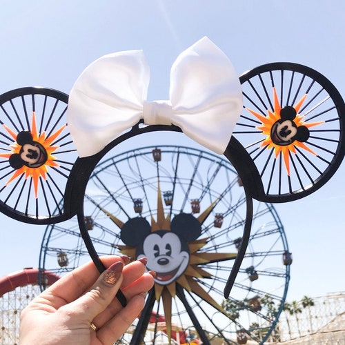 Mickey's Fun Wheel Ears *Bow Sold Separately *