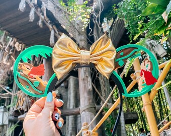 One Family | Tarzan Disney Ears | Swinging | *Bow Sold Separately *