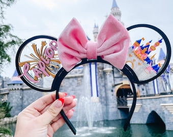 Magical Custom 3D Disney Ears: Personalized Mouse Ears for Your Disney Dreams! *Bow Sold Separately *