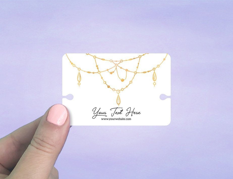 Custom Bracelet Cards 75 pcs Bracelet Display Cards Etsy