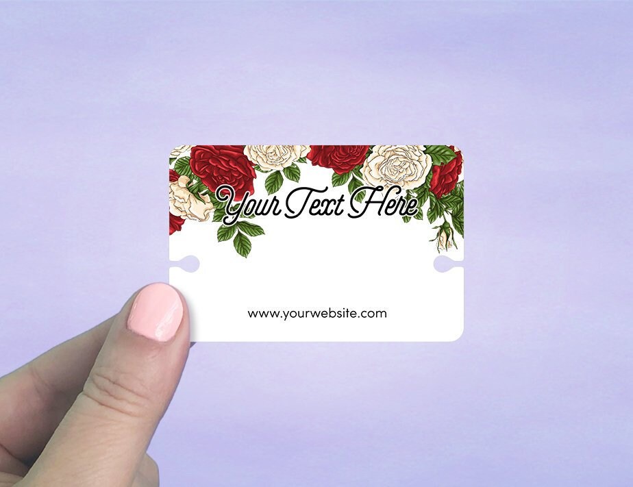 Custom Bracelet Cards 75 Pcs Bracelet Display Cards Bracelet Etsy