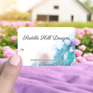 Custom Bracelet Cards 75 pcs, Bracelet Display Cards, Personalized Bracelet Cards, Jewelry Display Cards, Alcohol Ink Design, D00032-07
