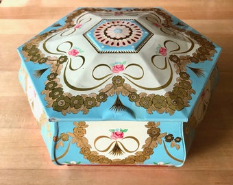 Decorative Tin Boxes Etsy
