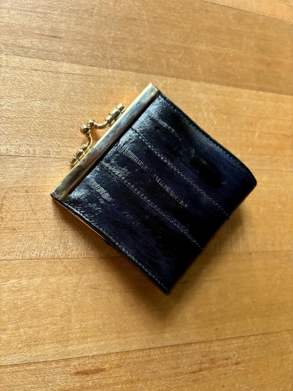 Eel skin change purse new arrivals