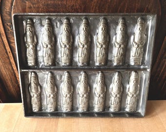 Rare St. Nicholas Vintage Chocolate Molds by Bodderus, Erndtebruck, Germany