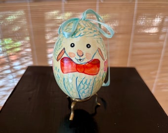 Little Lamb Decorative Easter Egg for Hanging