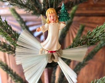 Vintage Angel Christmas Ornament Made in West Germany