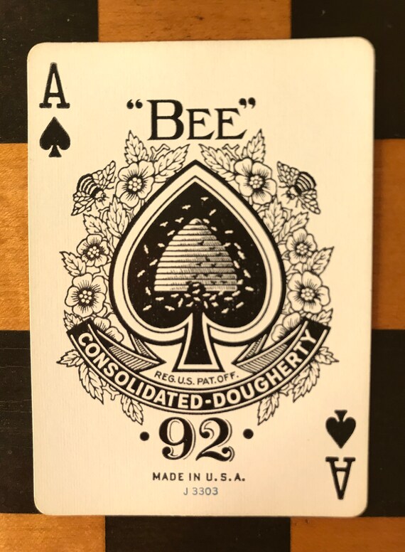 Vintage Bee Playing Cards: No. 92 Club Special, 1947 - Etsy
