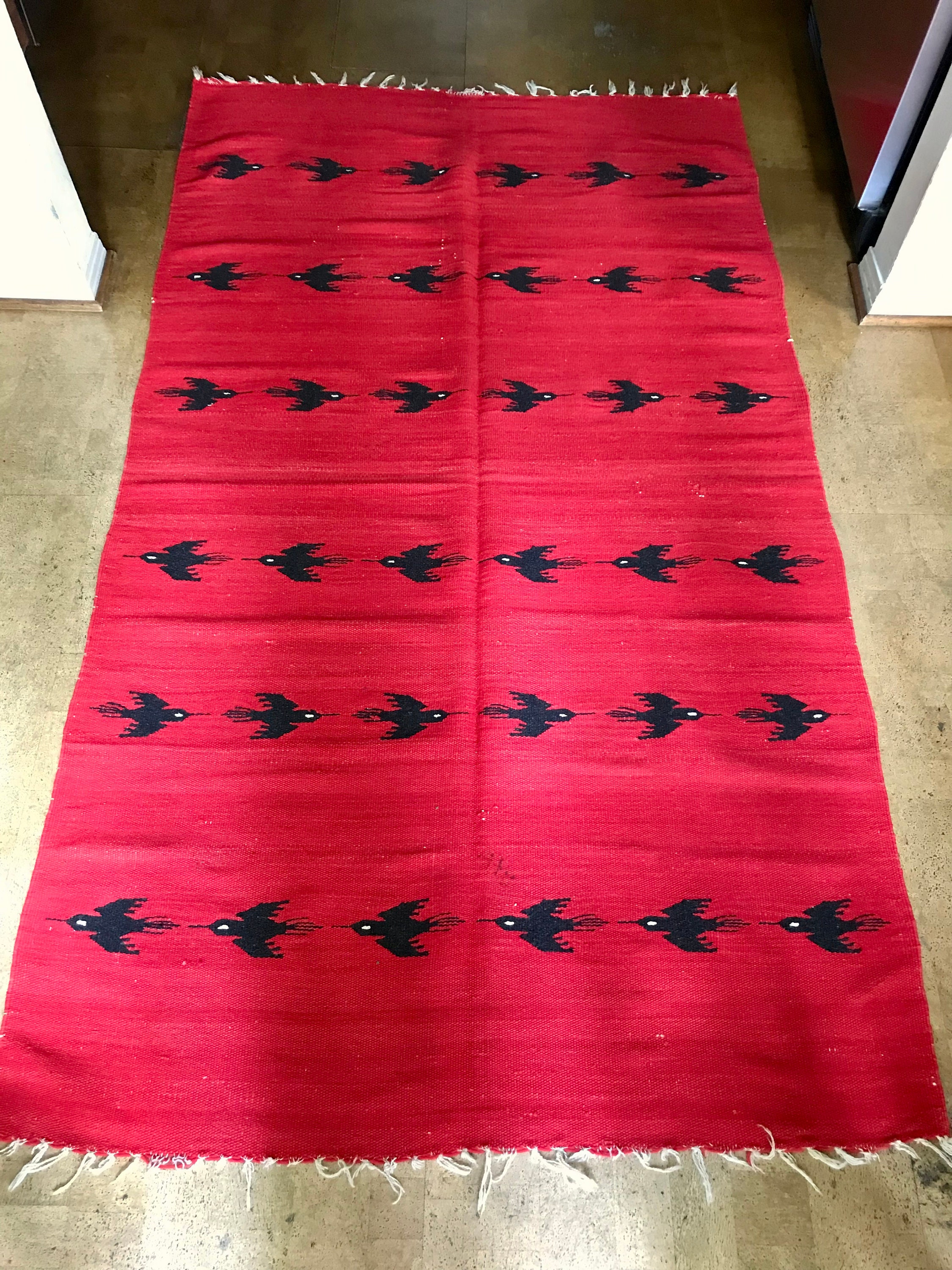 Mexican Rug Blanket / メキシカンラグ サンダーバード il_fullxfull.5062999334_h88a.jpg