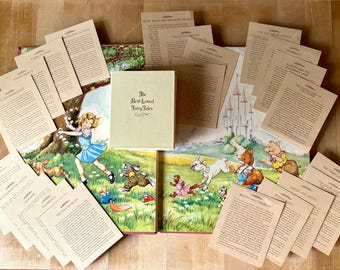 The Best Loved Fairy Tales Card Assortment in the Original Box