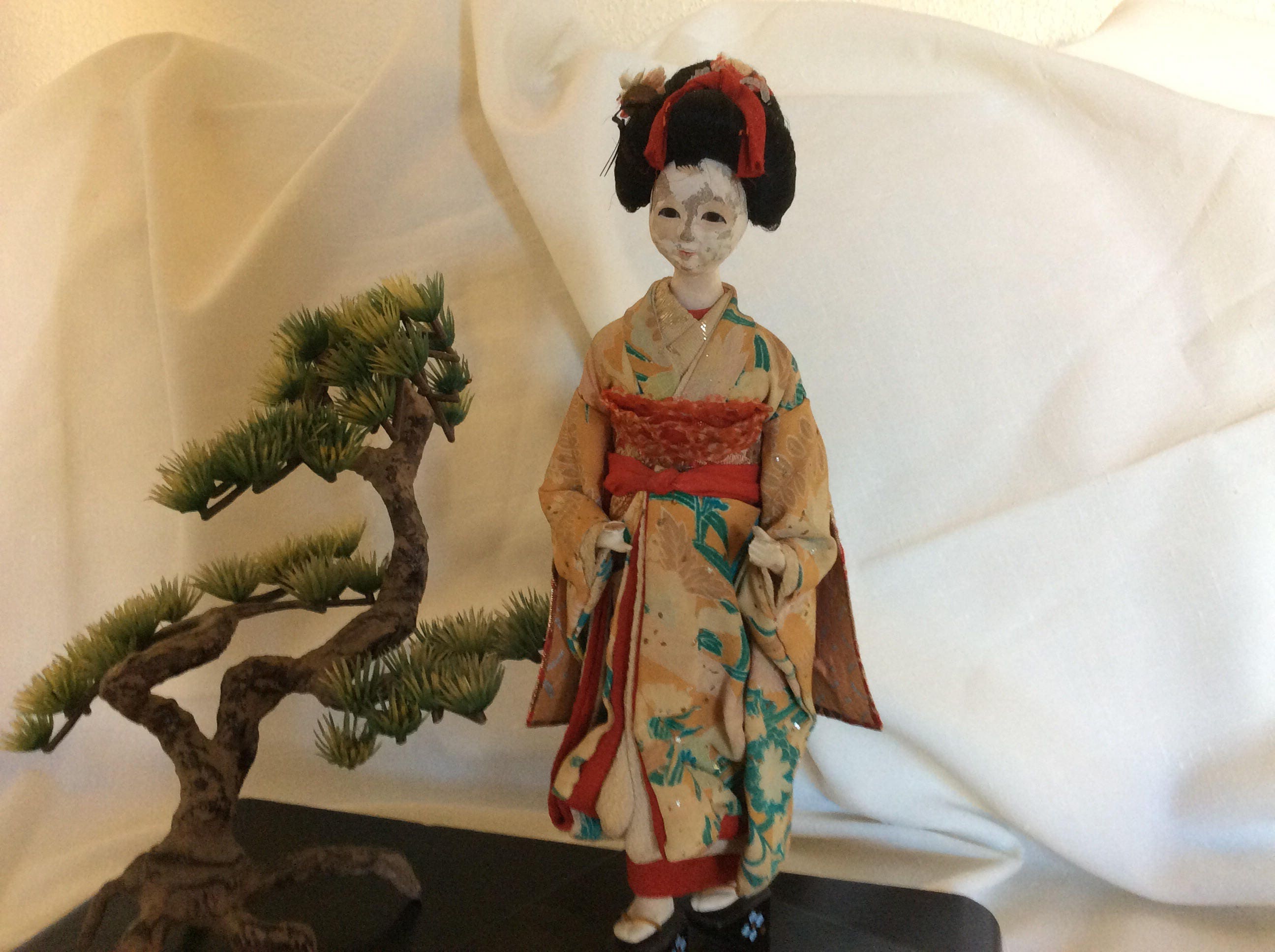 Japanese Doll Vintage 1960's Japanese Geisha Doll 10 | Etsy