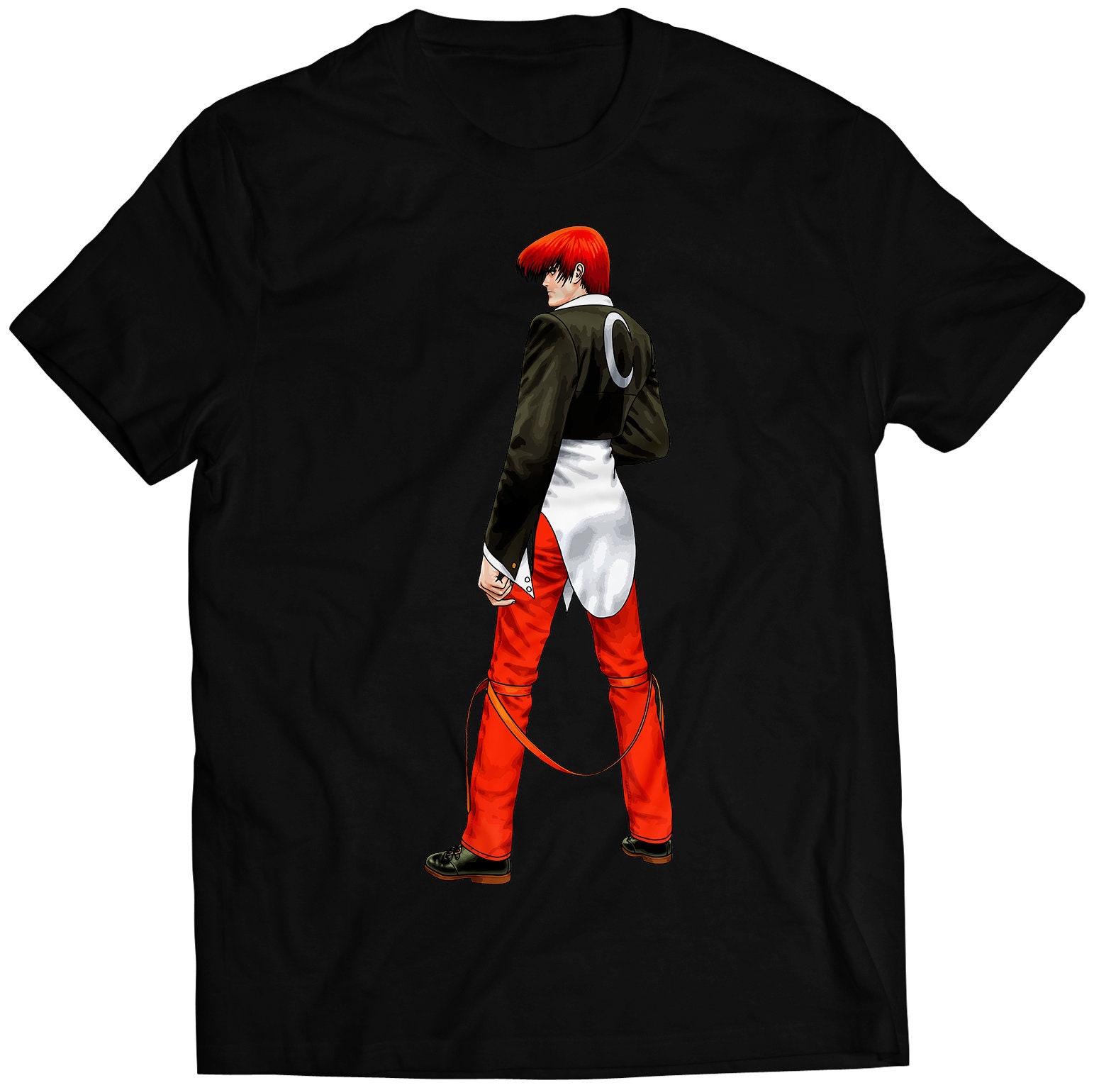 Iori Yagami Promo KOF98 Premium Unisex T-shirt vectorized -  Denmark