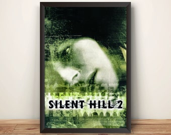 Silence Hill 2 Green Premium Poster (Vectorized Design)