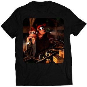 Funky DKC2 Premium Unisex T-shirt (vectorized Design) - Etsy