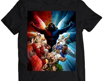 Camiseta de la edición en línea Third Strike de Street Fighting 3 (vector)