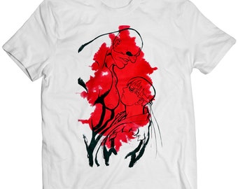 Sagat VS Ryu Street Fighting Premium Unisex T-shirt (Vectorized Design)