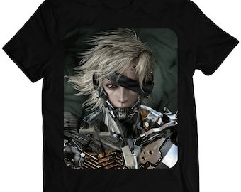 雷電フェイスTシャツ：メタルギア ライジング リベンジェンス
