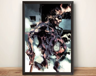 メタルギアソリッド2 サンズ・オブ・リバティ - ポスター 13x19 - Etsy