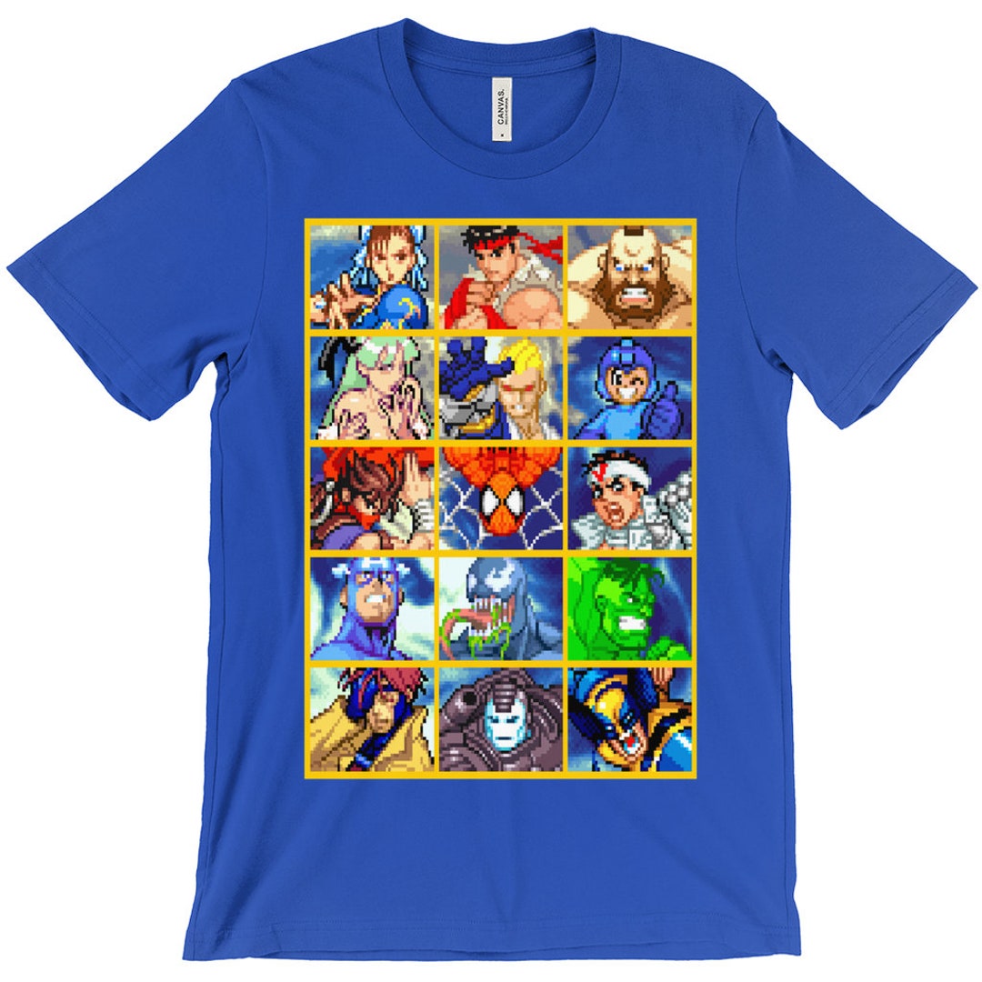 MVC Character Select Retro Classic Arcade Video Games Unisex