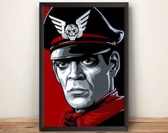 Raul M Bison Dictator Premium Poster (Vectorized Design)