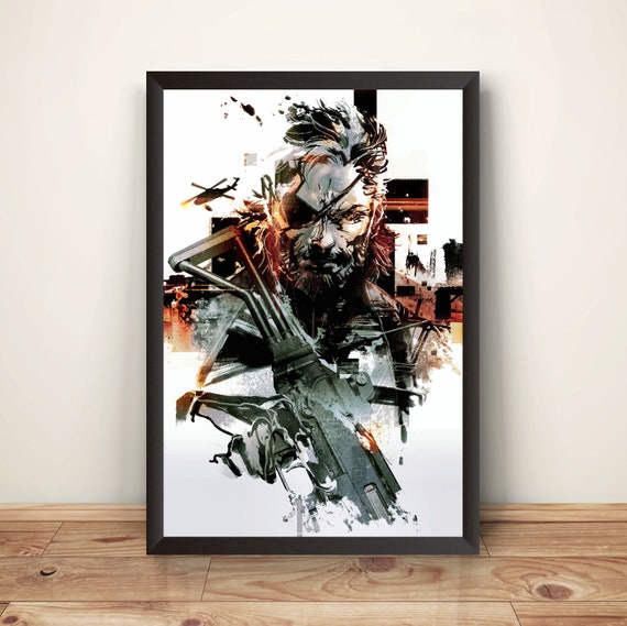Big Boss With Gun MGS5 MGSV Ground Zeroes Phantom Pain Premium