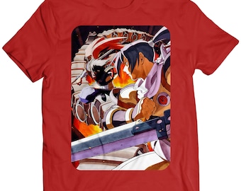 Strider Hiryu Arcade Flyer V2 Premium Unisex T-shirt (Vectorized Design)