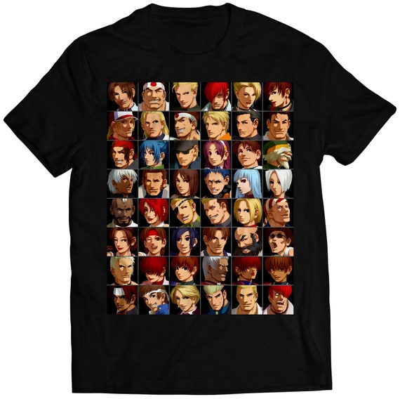 ザ・キング・オブ・ファイターズ Tシャツ The KOF2002 Kof 2k2 Character Select Premium Unisex T-shirt