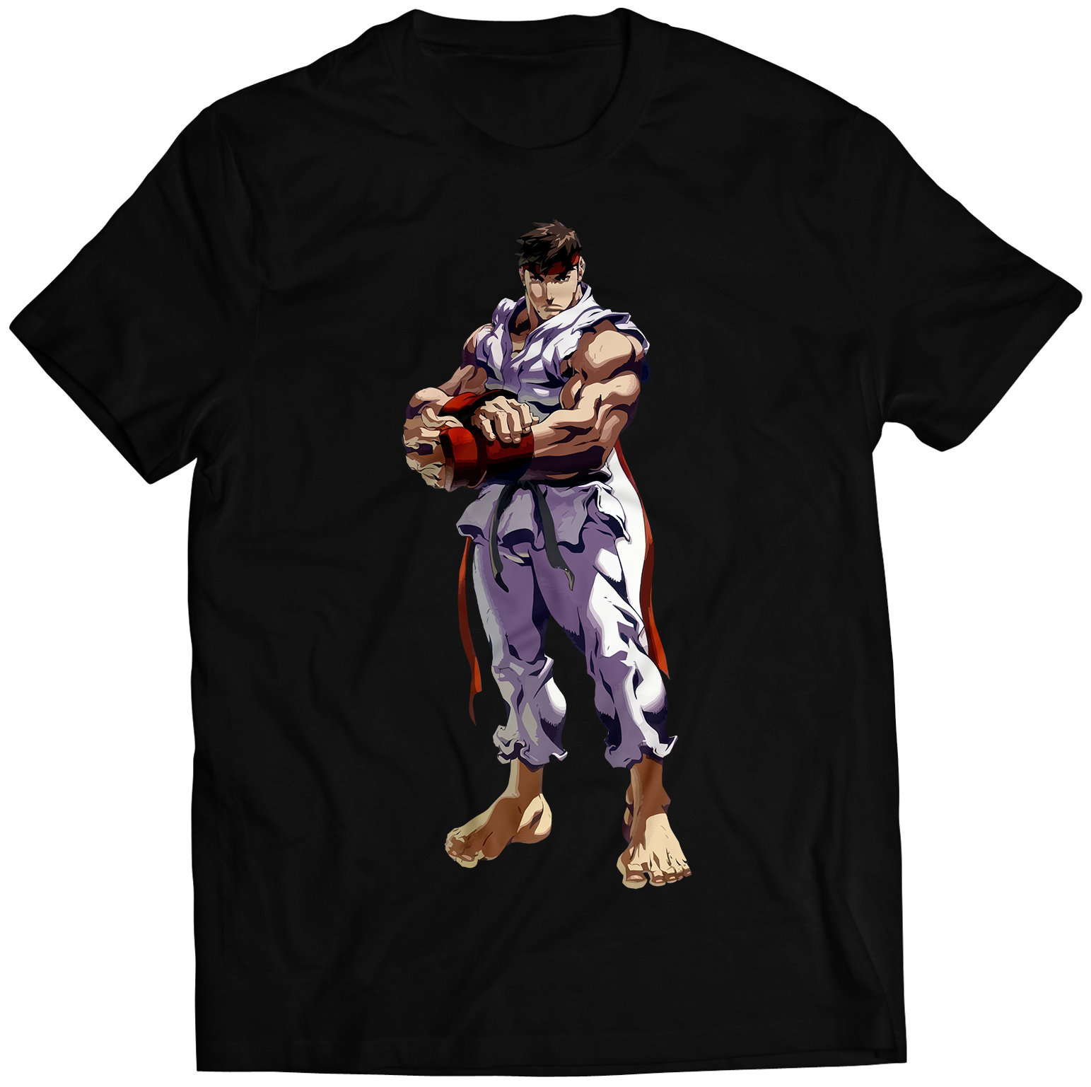 Ryu Comic Street Fighting Premium Unisex T-shirt (vectorized