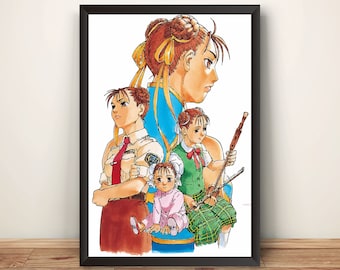 Poster Street Fighter Zero 1 Capcom Arcade, Taille B2, GAMEST, état Très Bon