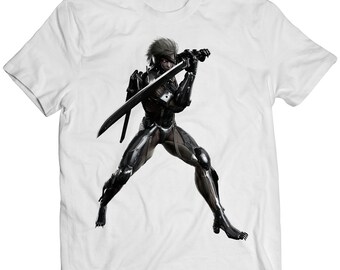 Raiden Metal Gear Rising Revengeance T-shirt | Y2K 90s 2000s