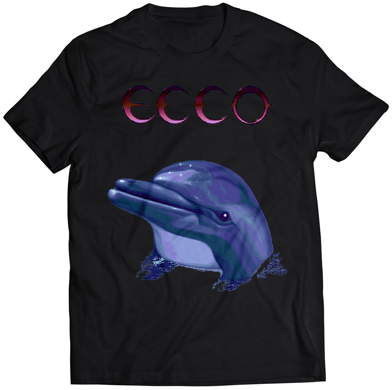 【eessay】DOLPHIN T SHIRT Pixel Dolphin Retro Premium Unisex T-shirt - Etsy