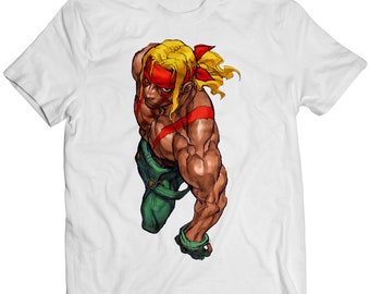 Camiseta unisex premium Alex Portrait SF3 2nd Impact (diseño vectorizado)