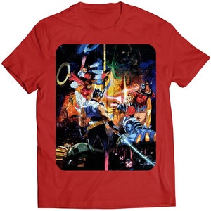 Camiseta unisex premium Star Fighter Sword.