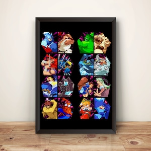MVC Versus Premium Poster