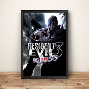 Nemesis OG Re3 Boss Premium Poster (Vectorized Design)