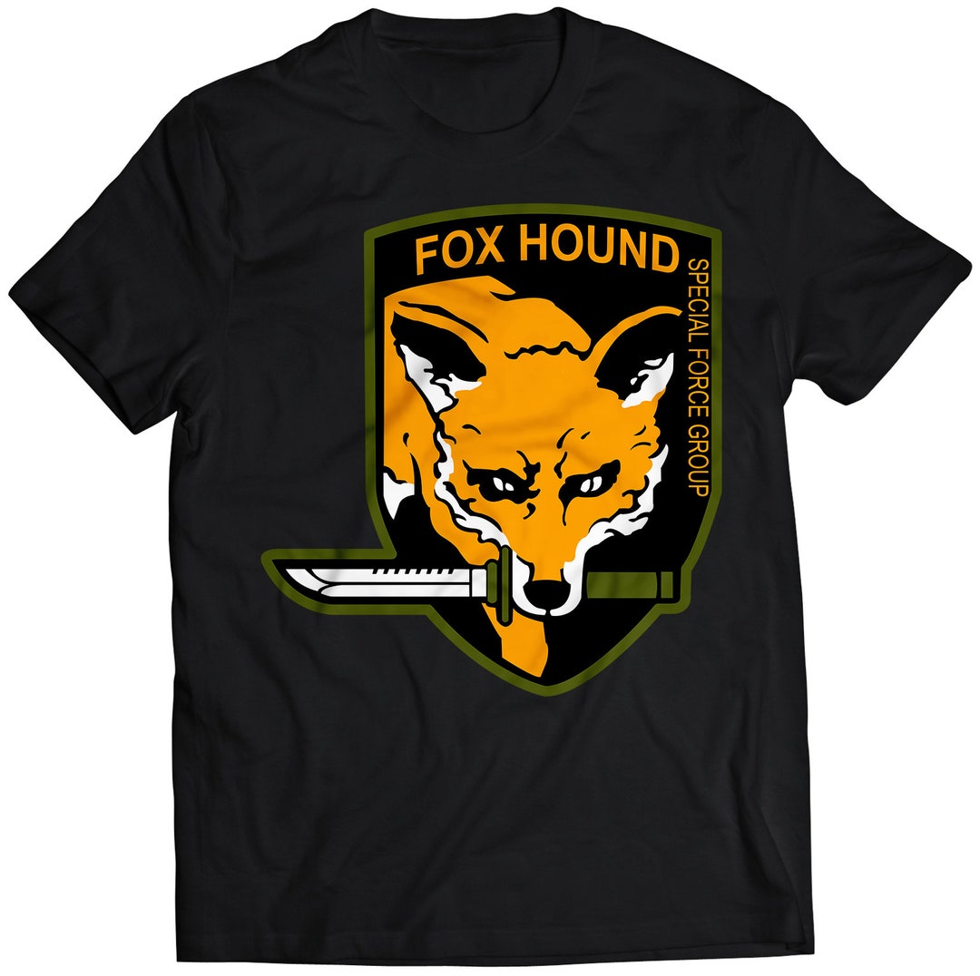 MGS Foxhound Special Force Group Premium Unisex T shirt vectorized