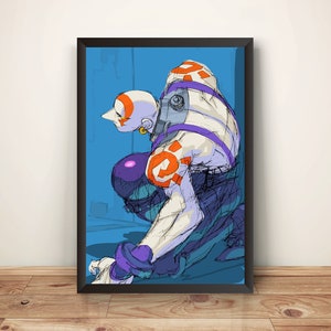 Necro Sketch SF III: New Generation Premium Poster (Vectorized Design)