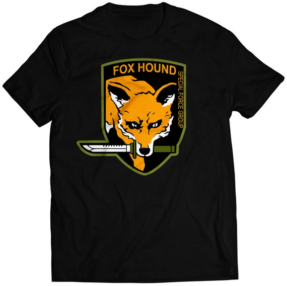MGS Foxhound CENTERED High-tech Special Forces Unit Emblem
