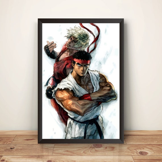 Ken and Ryu drawn by me, specifically from Street Fighter 2 : r/ StreetFighter