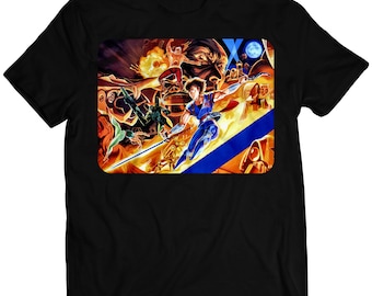 Original 80s Strider Arcade Cover V1 Premium Unisex T-shirt (Vectorized Design)