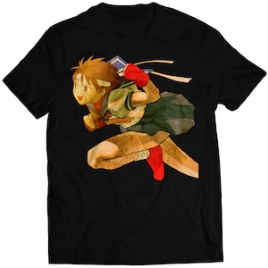 Sakura Mvc2 Versus Screen Premium Unisex T-shirt (Vectorized Design)