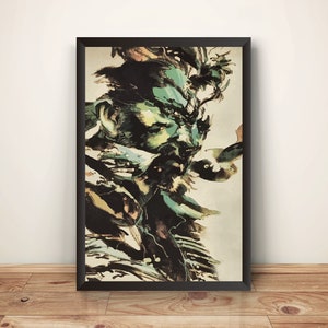 Big Boss MGS Premium Poster (Vectorized Design)