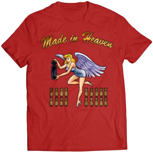 Made In Heaven Residence Evil Premium Unisex T-shirt (Vectorized Design)