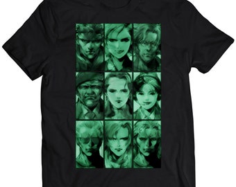 MGS Codec Portraits V2 Premium Unisex T-shirt