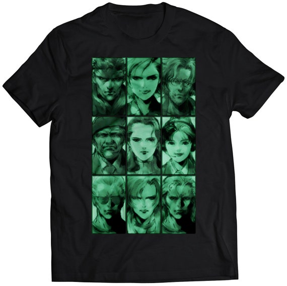 MGS Codec Portraits V2 Premium Unisex T-shirt - Etsy