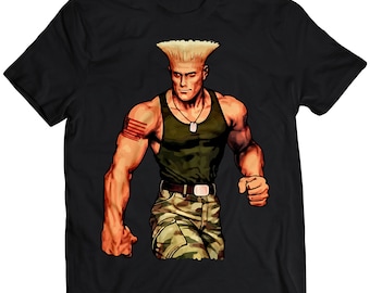 CVS2 Guile Premium Unisex T-shirt (Vectorized Design)