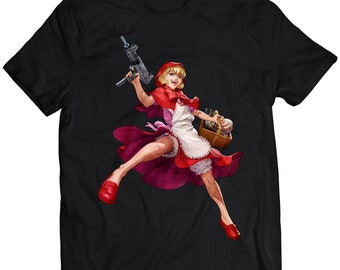 Baby Bonnie BB Hood Bulletta Vampire Revival Premium Unisex T-shirt (Vectorized Design)